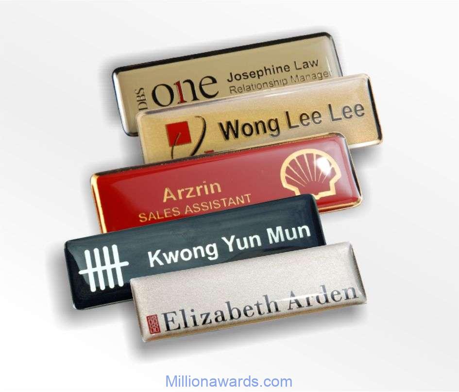 etching name tags