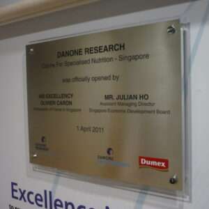 colour printing stainless plaque